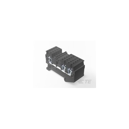 Te Connectivity Terminal Block, 15 A, 600 V AC, 14 AWG 2271553-5